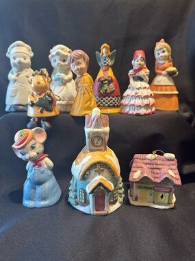 Lot of 10 Vintage Bells